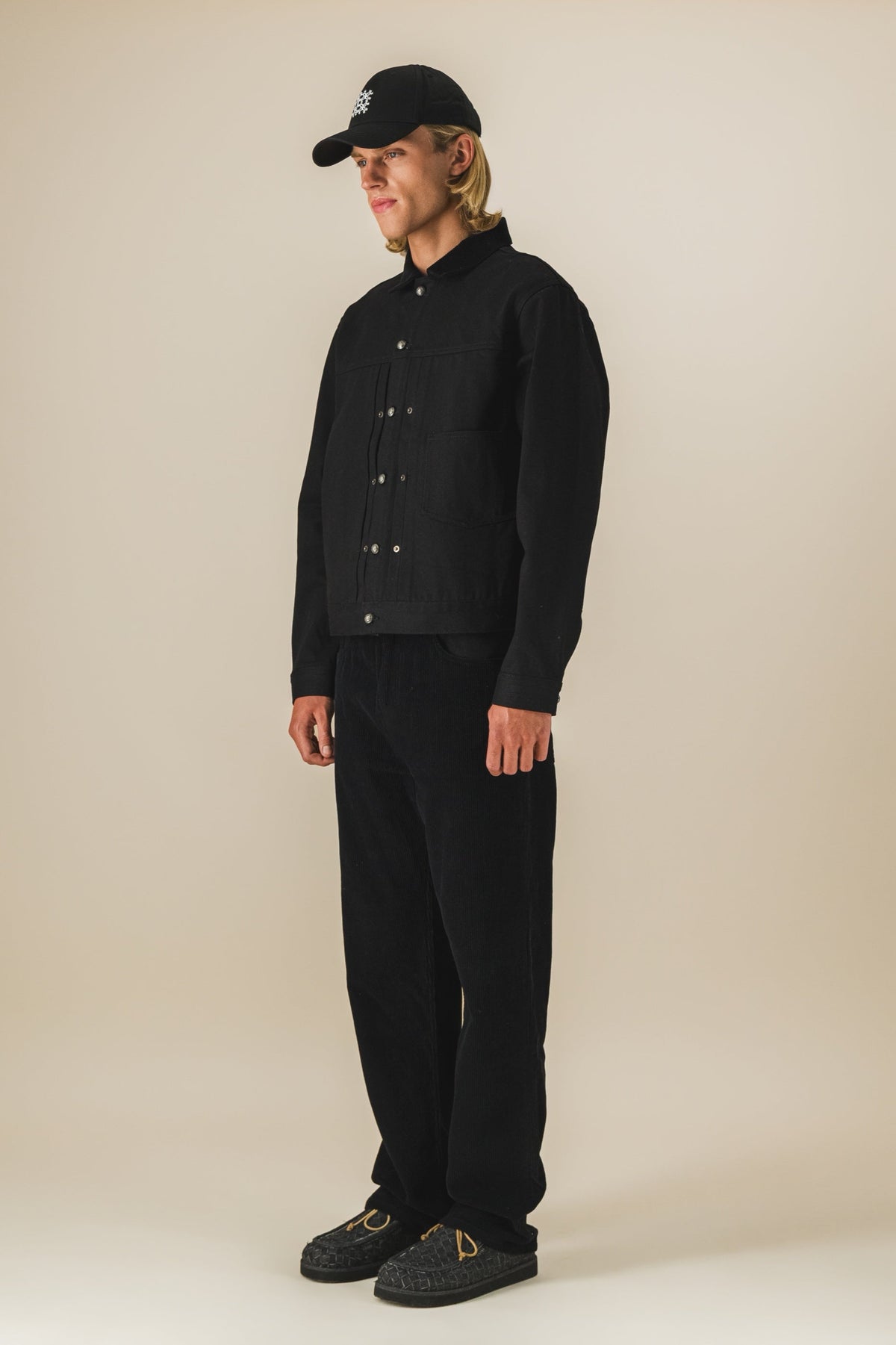 Pantalon 5 poches en velours côtelé