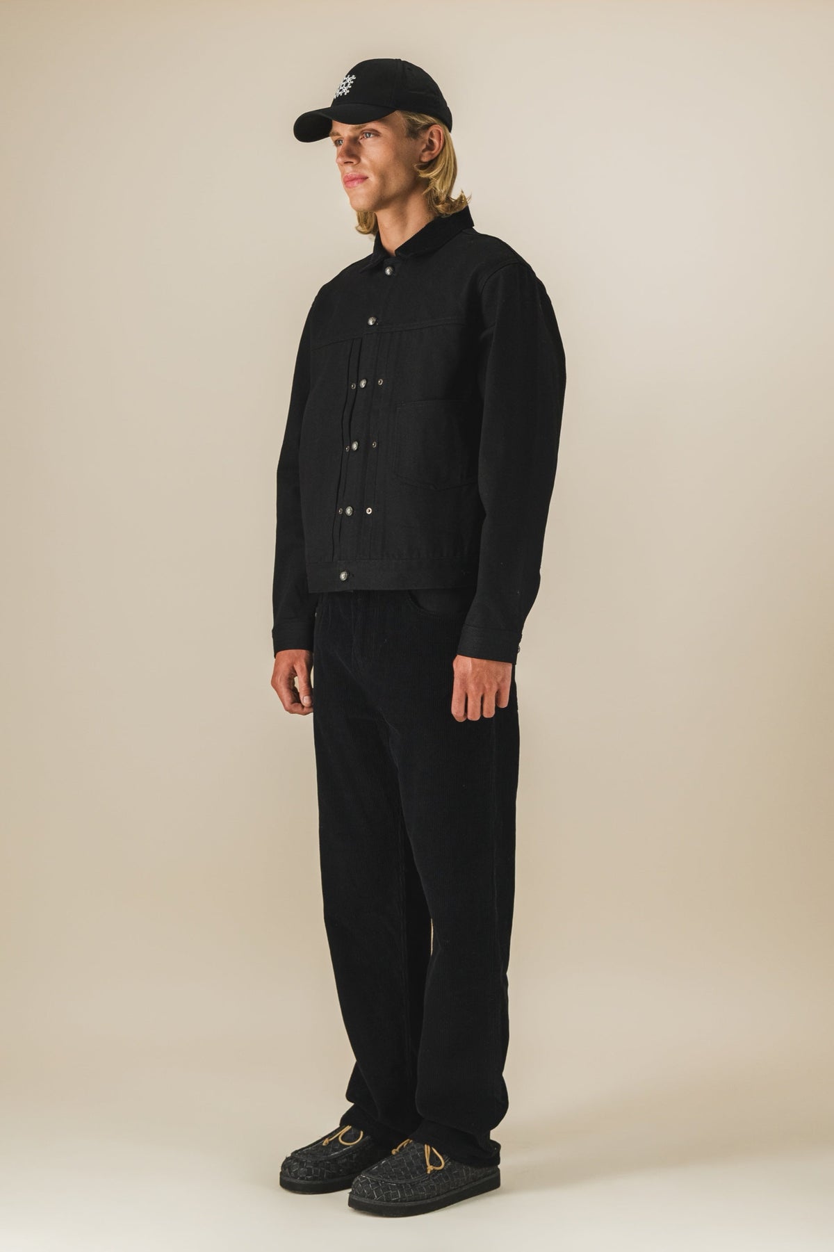 Pantalon 5 poches en velours côtelé