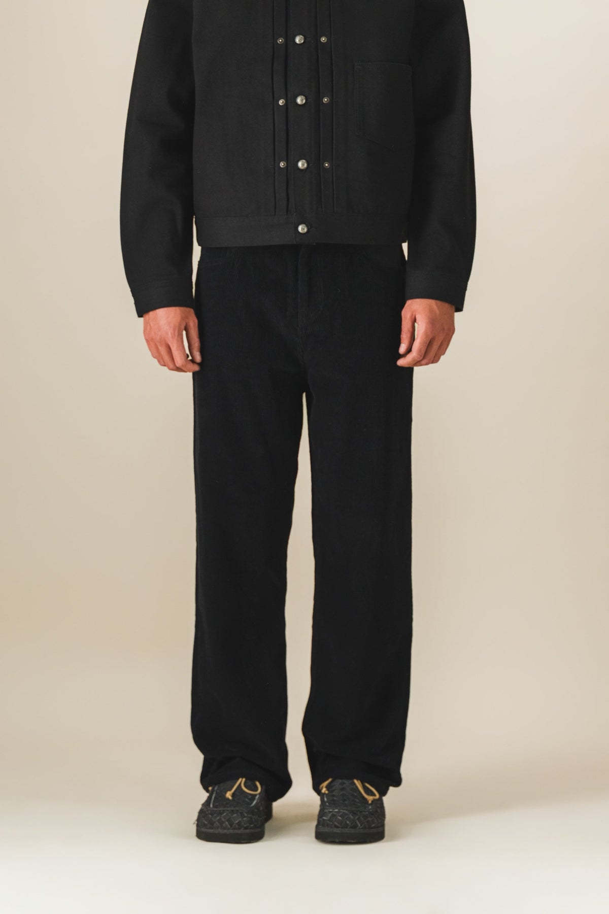 Pantalon 5 poches en velours côtelé