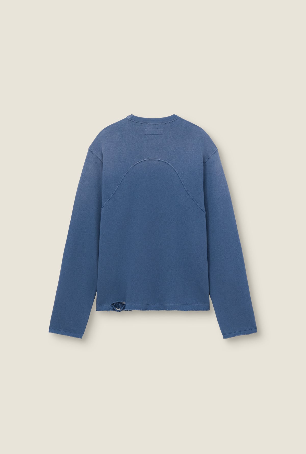 T-shirt manches longues bords francs