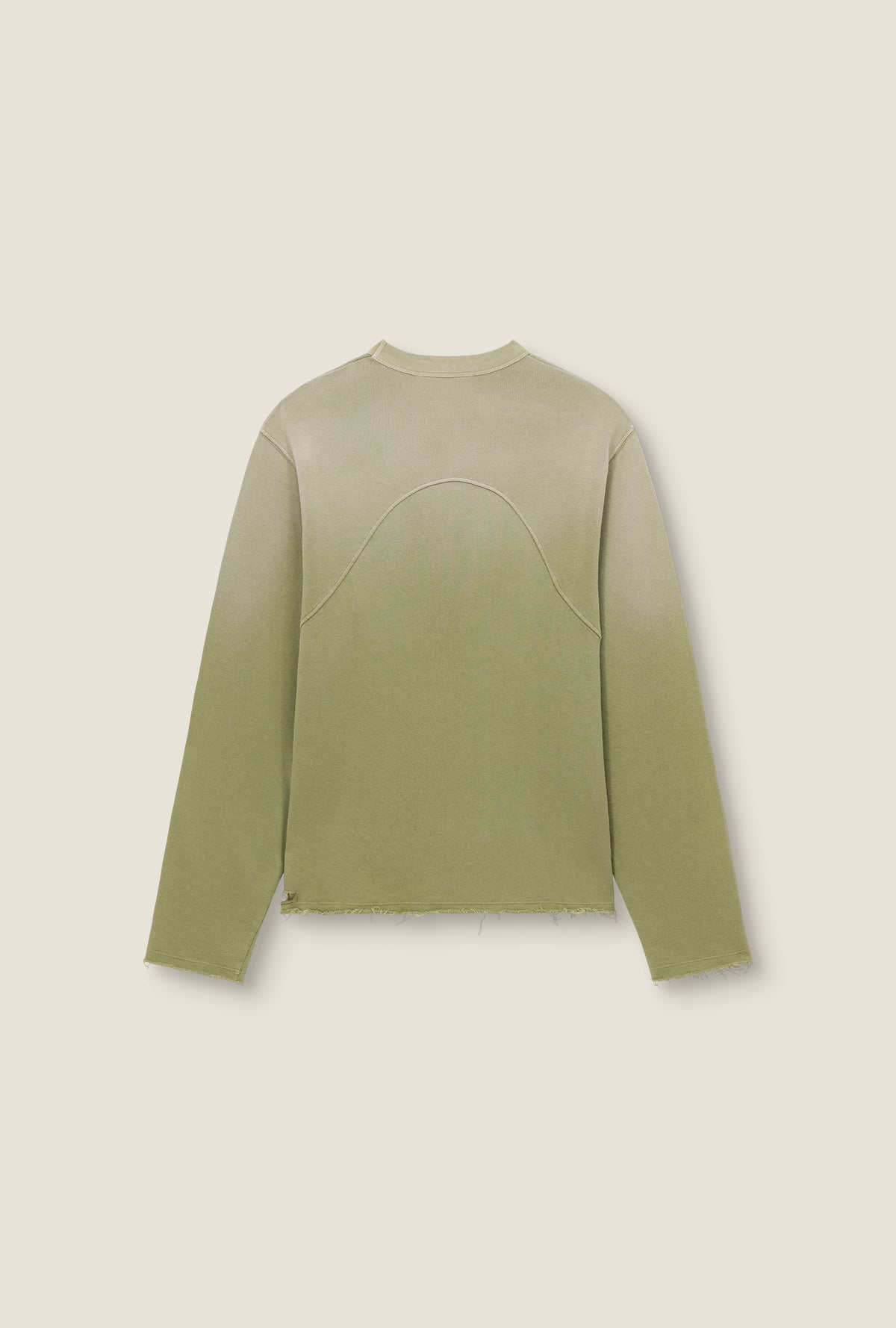T-shirt manches longues bords francs