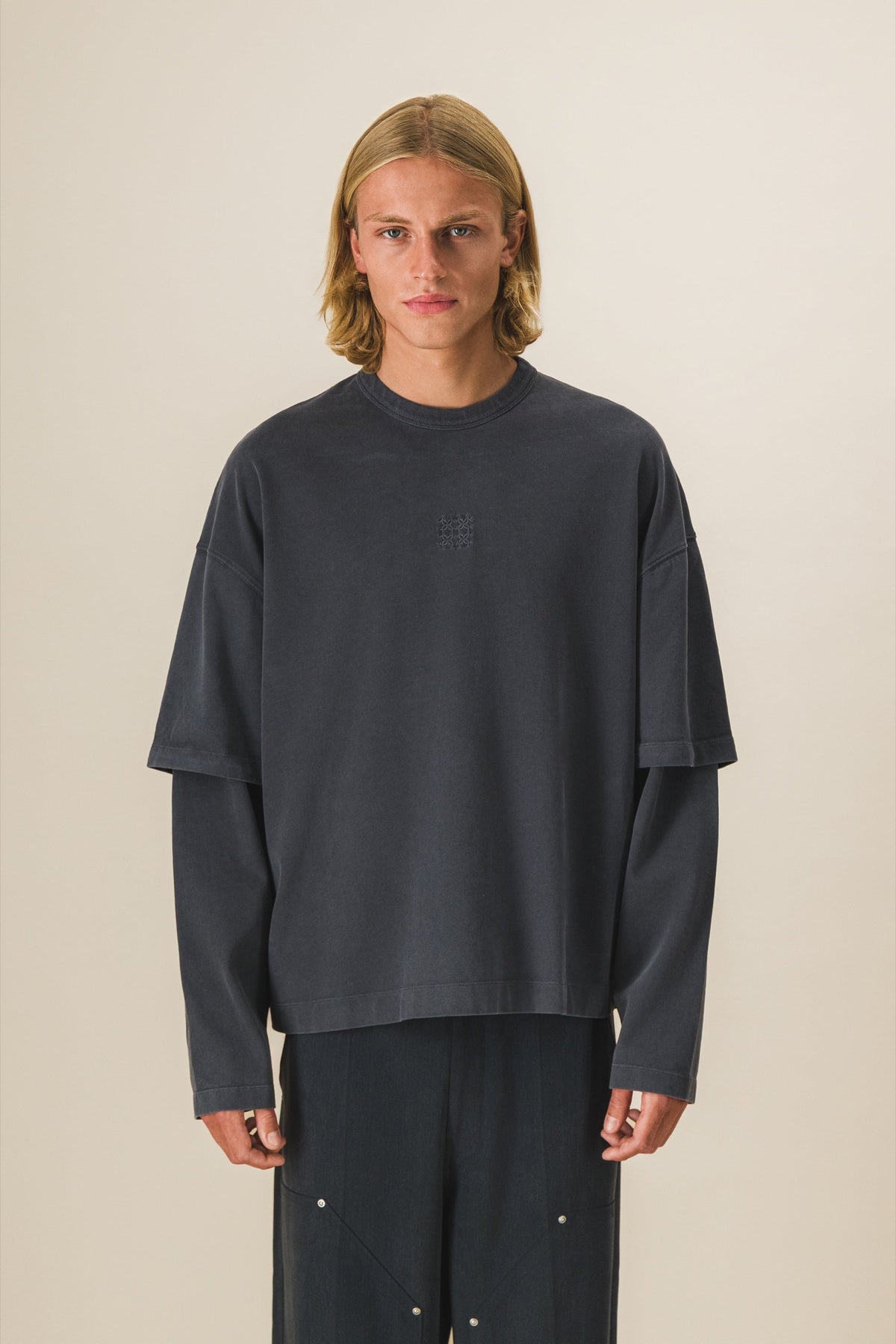T-shirt manches longues double épaisseur
