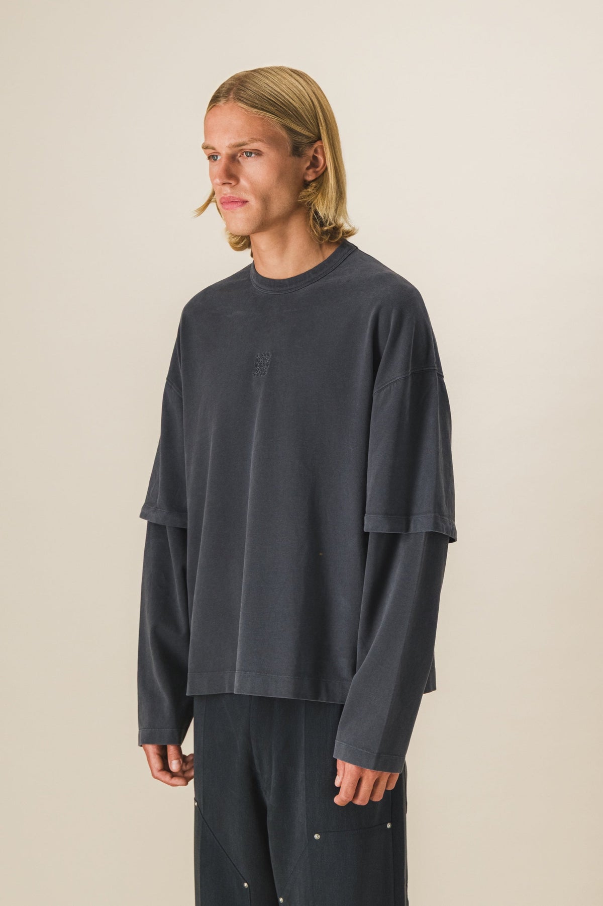 T-shirt manches longues double épaisseur