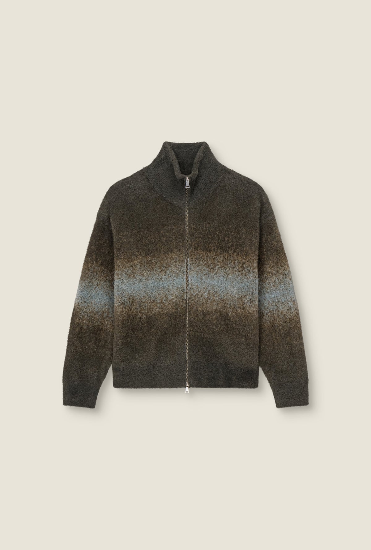 Gilet zippé fluffy