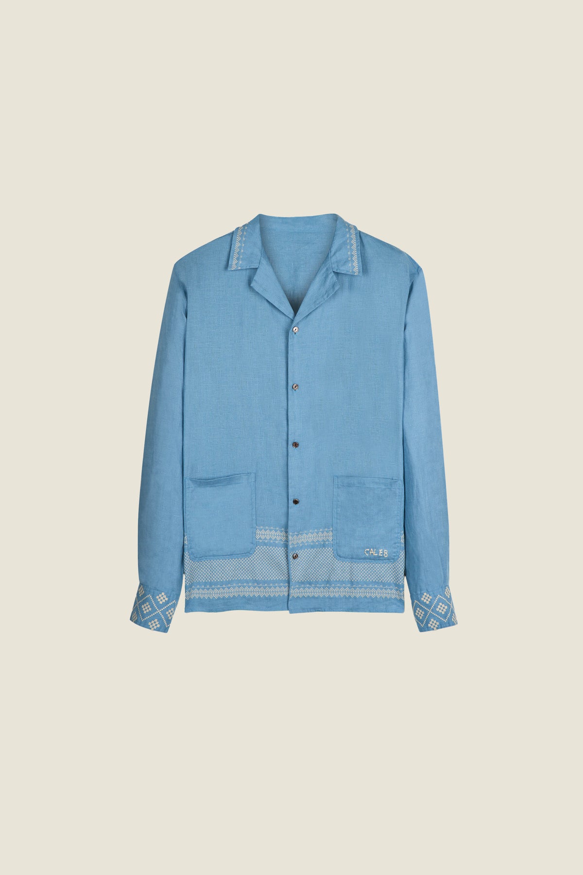 Chemise avec broderie