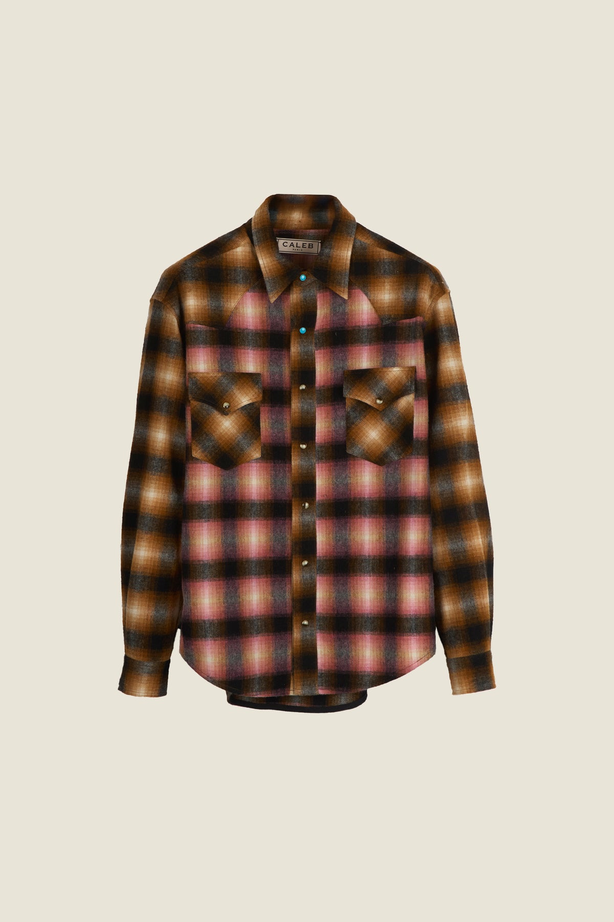 Chemise en flanelle à carreaux