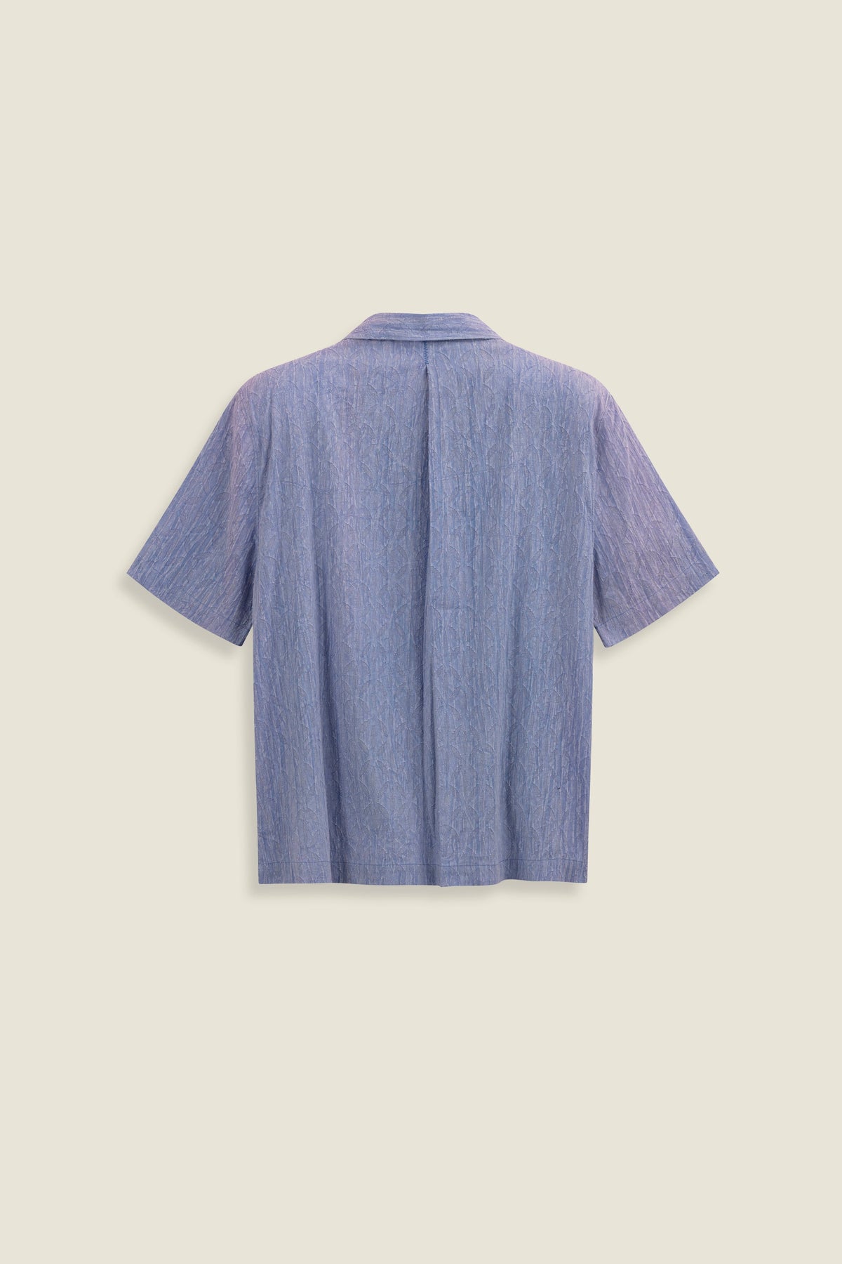Chemise à motif floral délavé