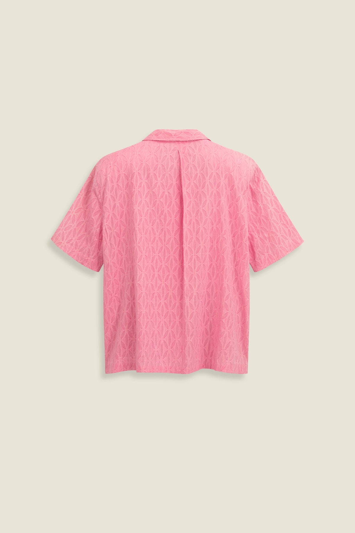 Chemise à motif floral délavé