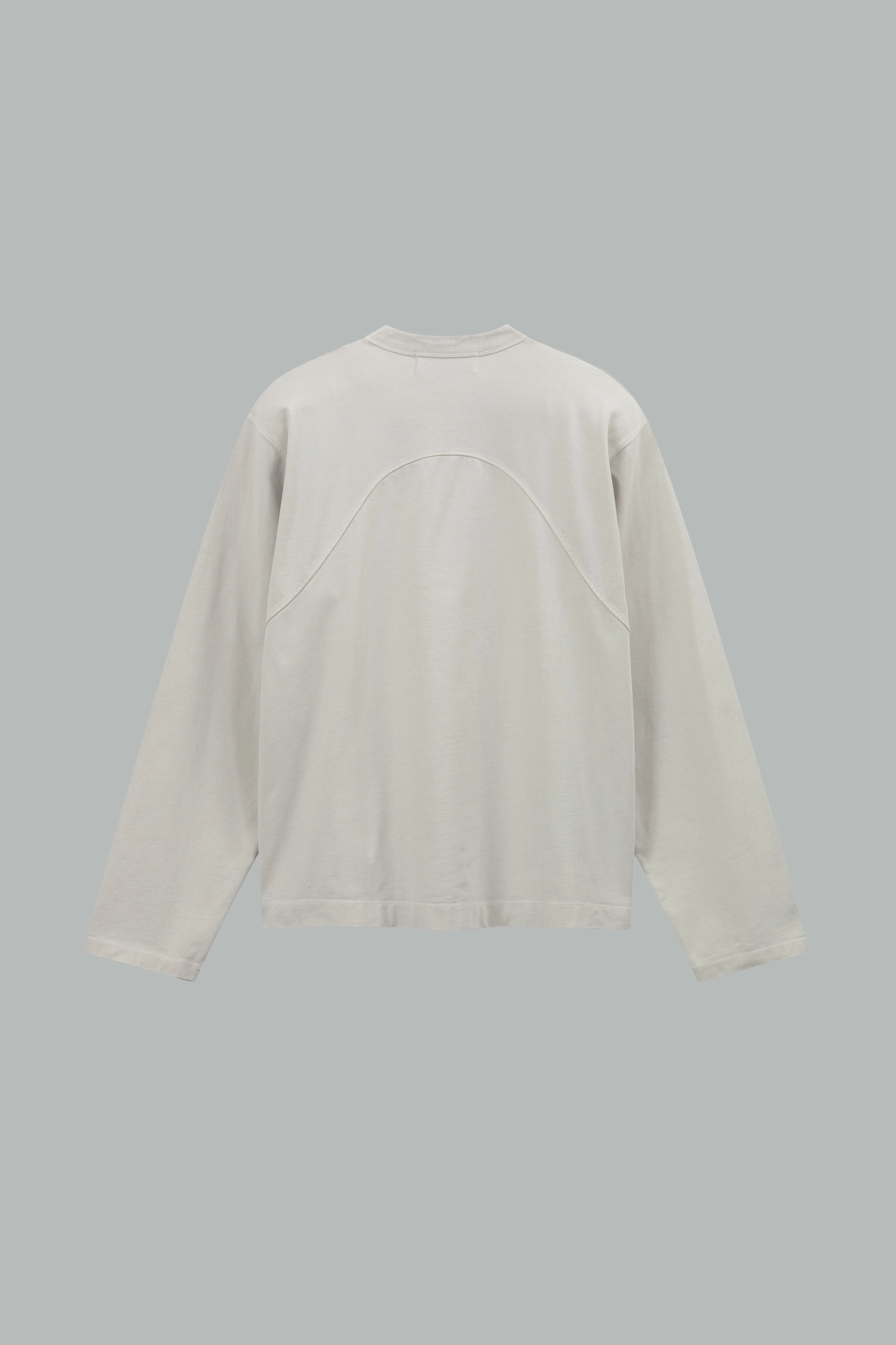 T-shirt à manches longues avec teinture effet solaire