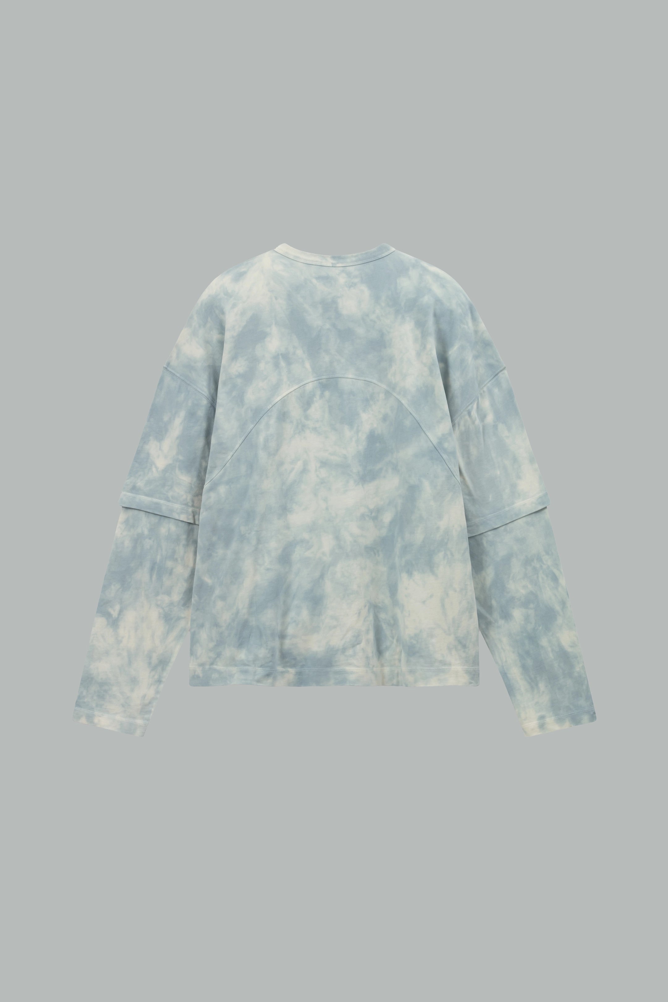 T-shirt avec teinture effet marbré