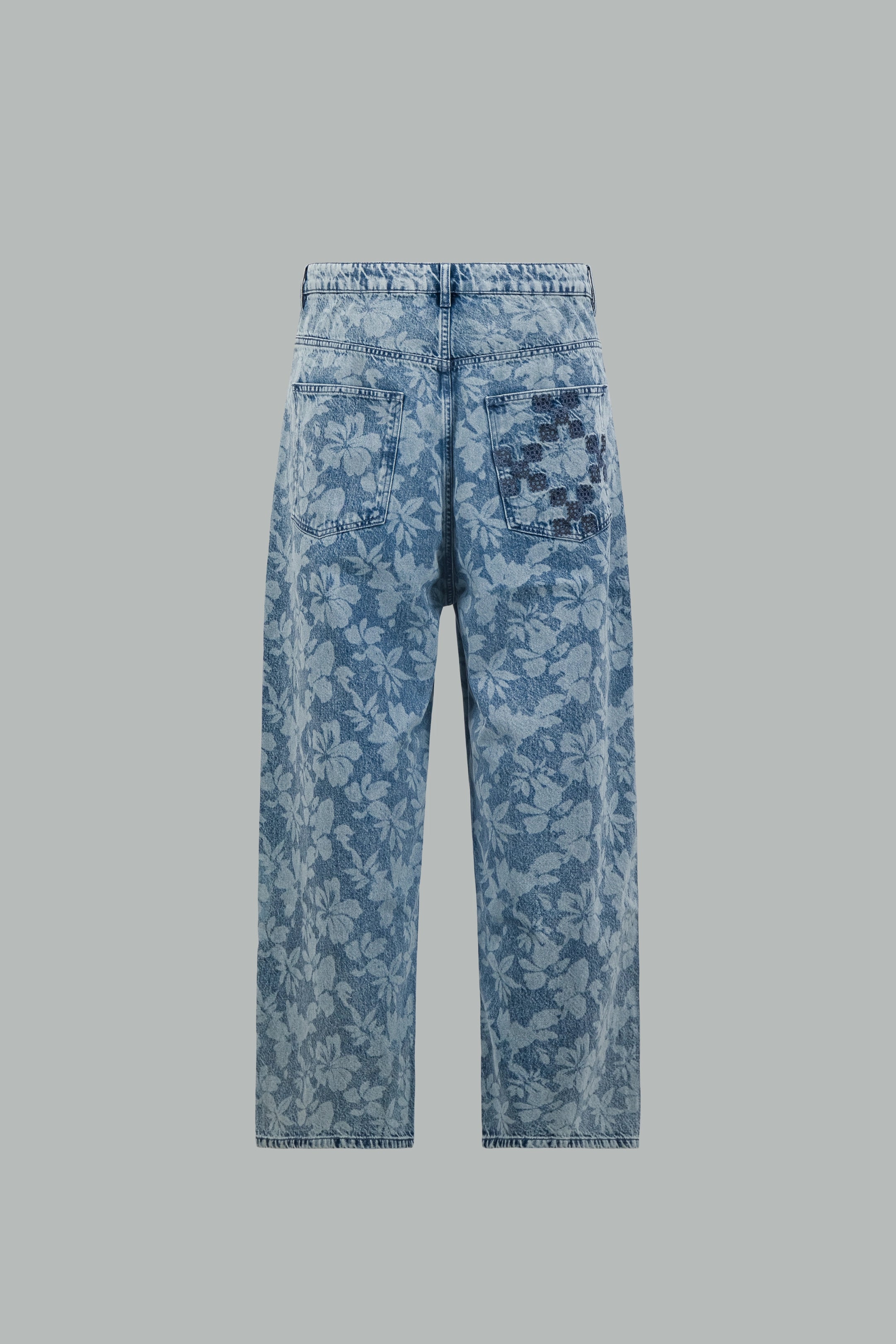 Pantalon oversize à cordon de serrage