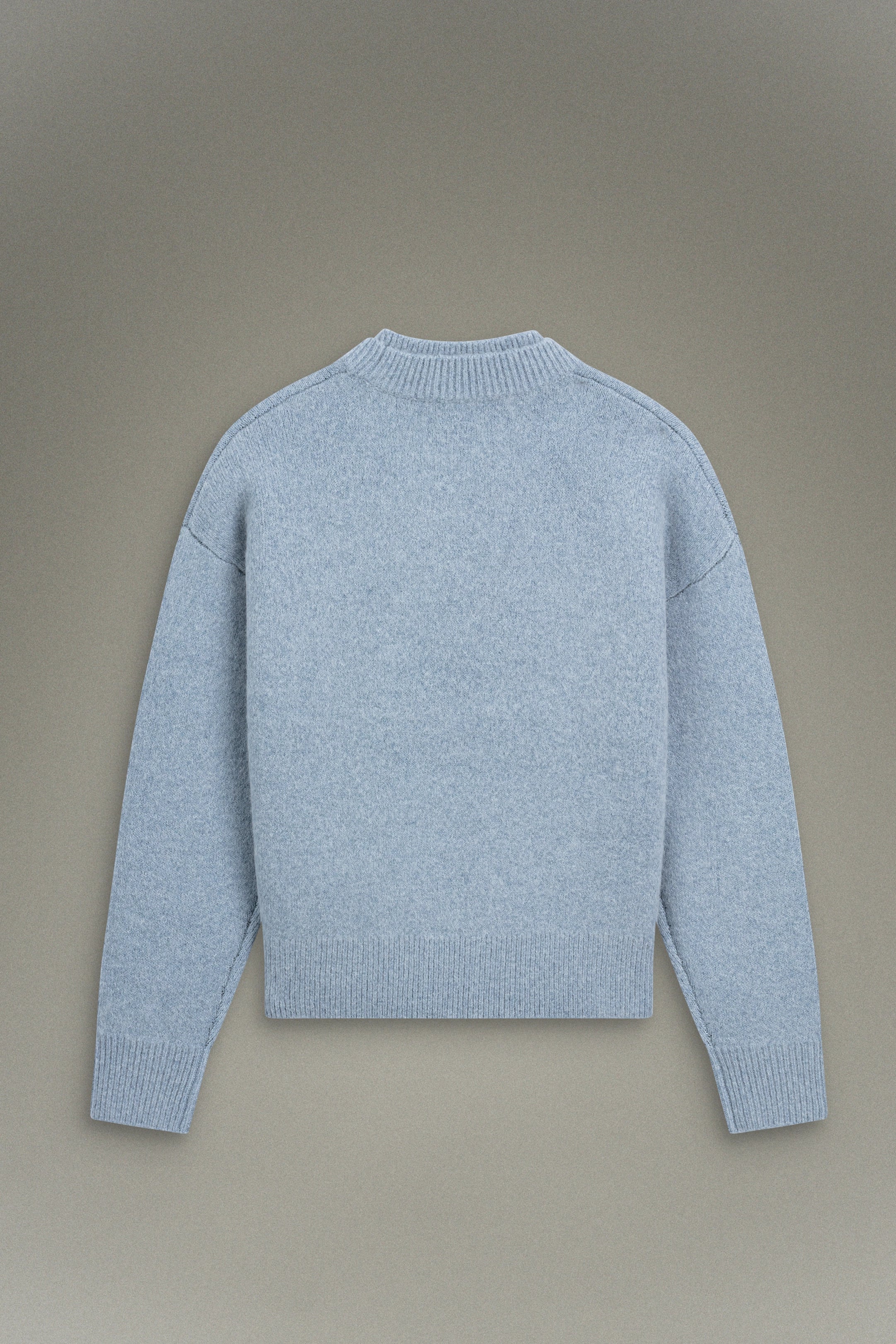 Sweat col rond brodé