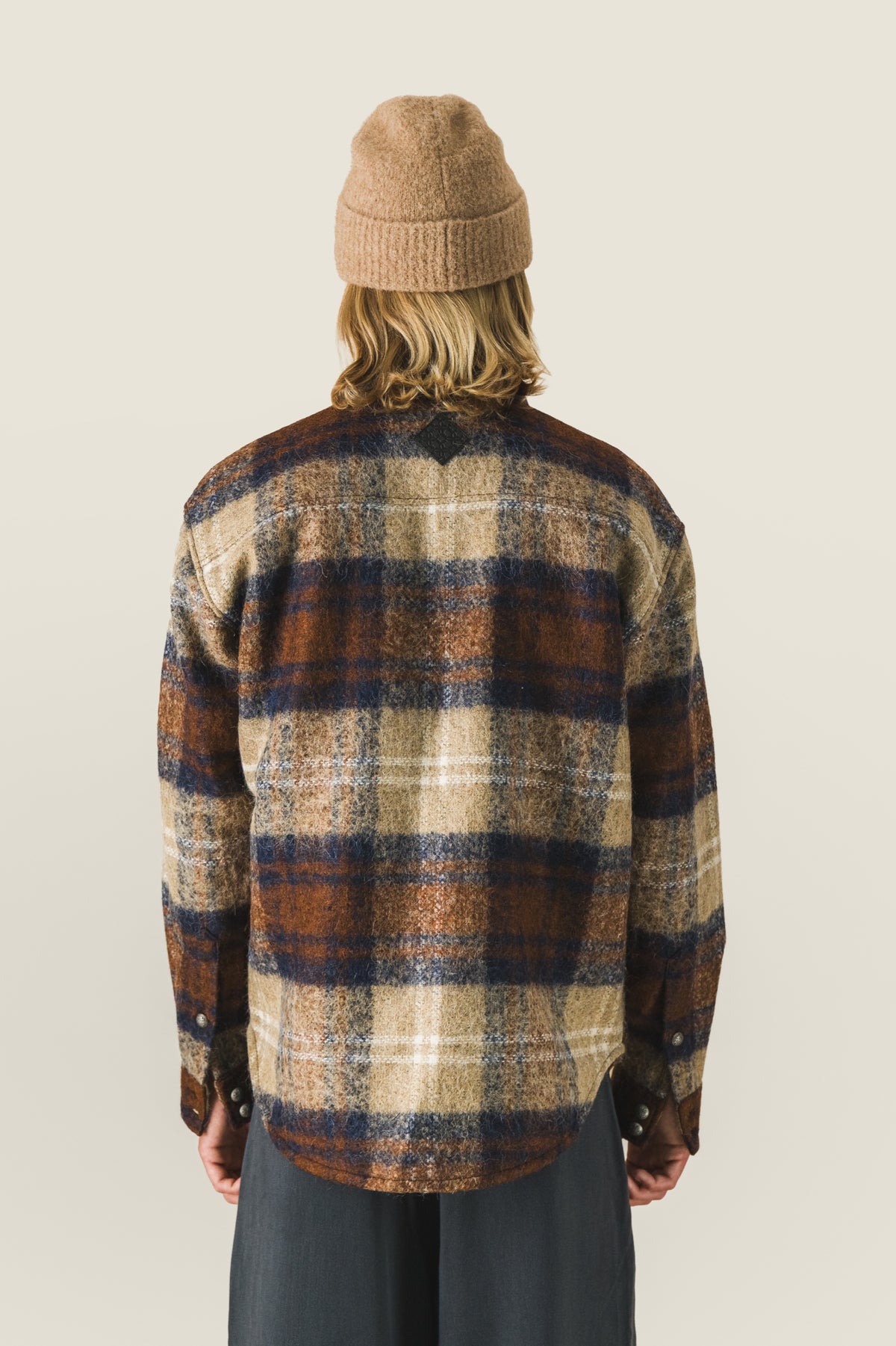 Checked overshirt