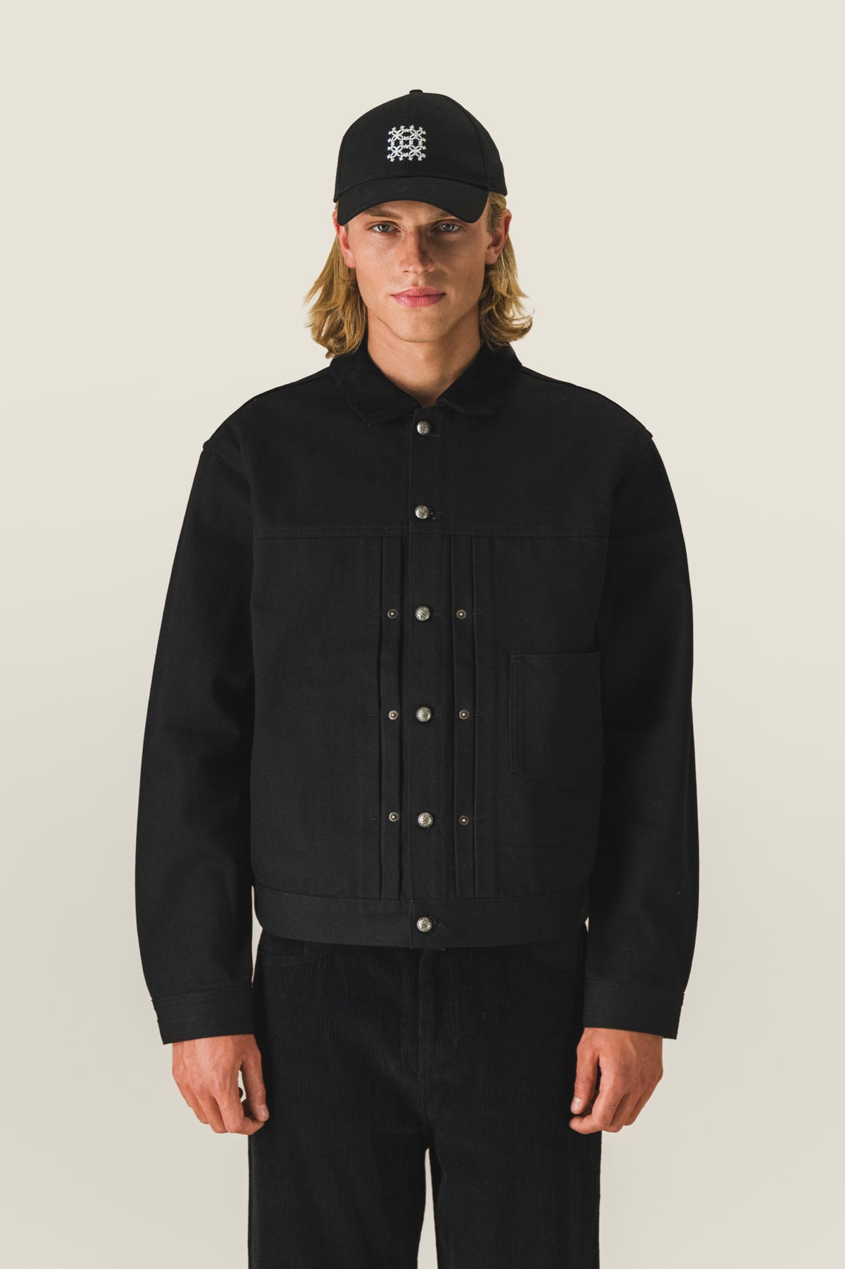 Selvedge trucker jacket