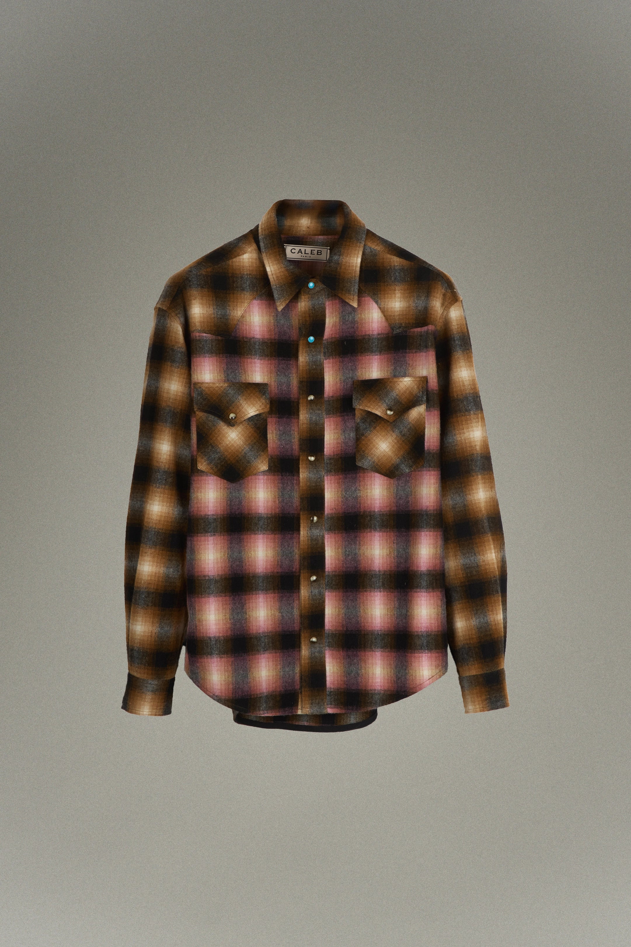 Chemise en flanelle à carreaux