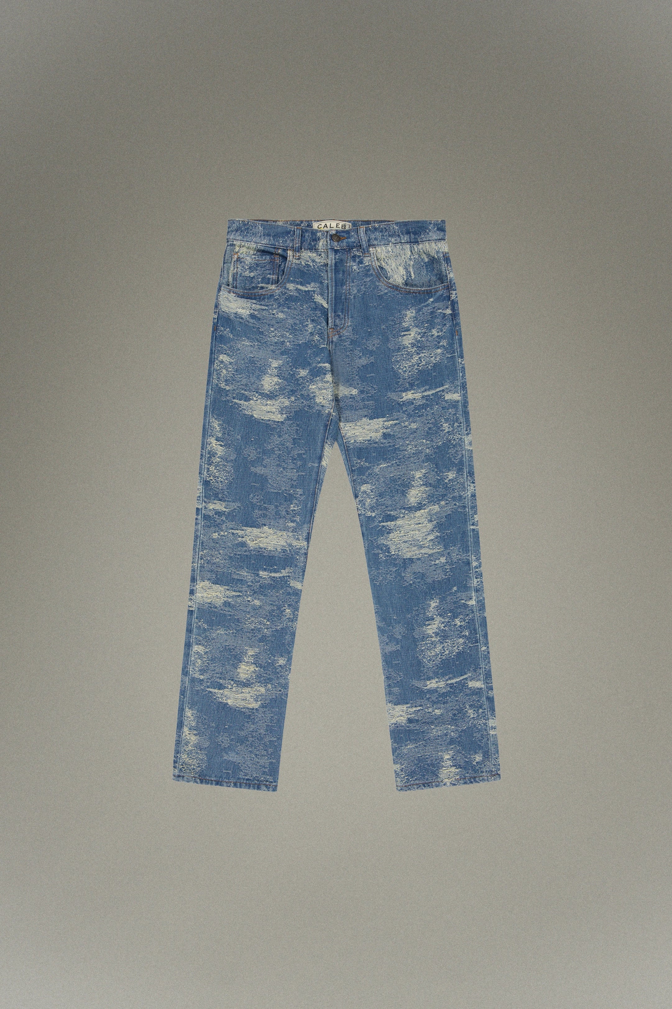 Gewebte Jeans mit „Vintage“-Effekt