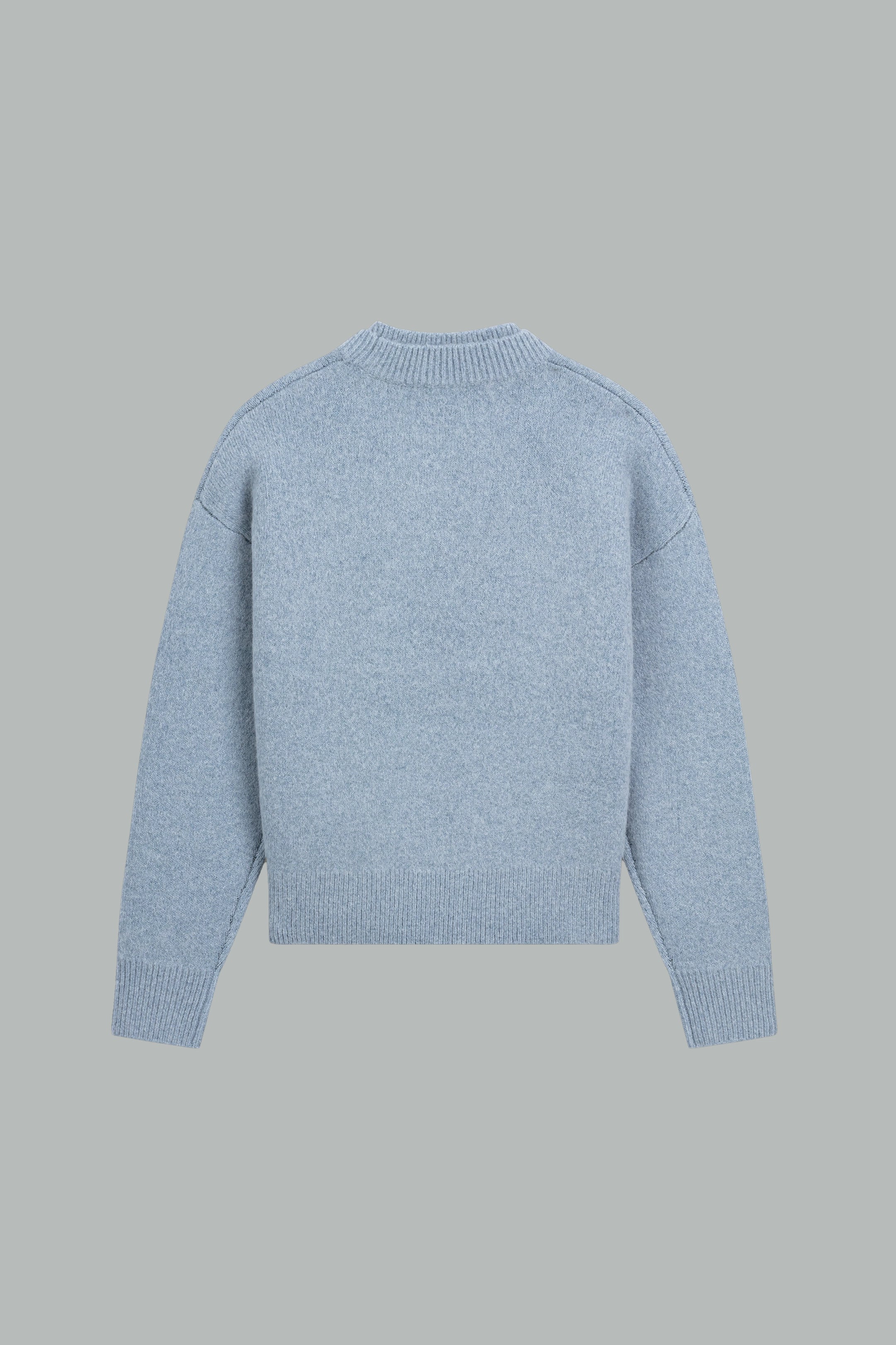 Sweat col rond brodé