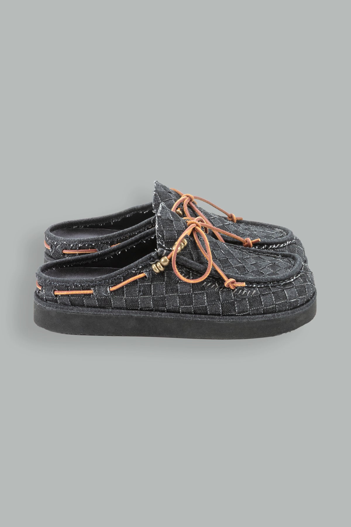 Embroidered mules