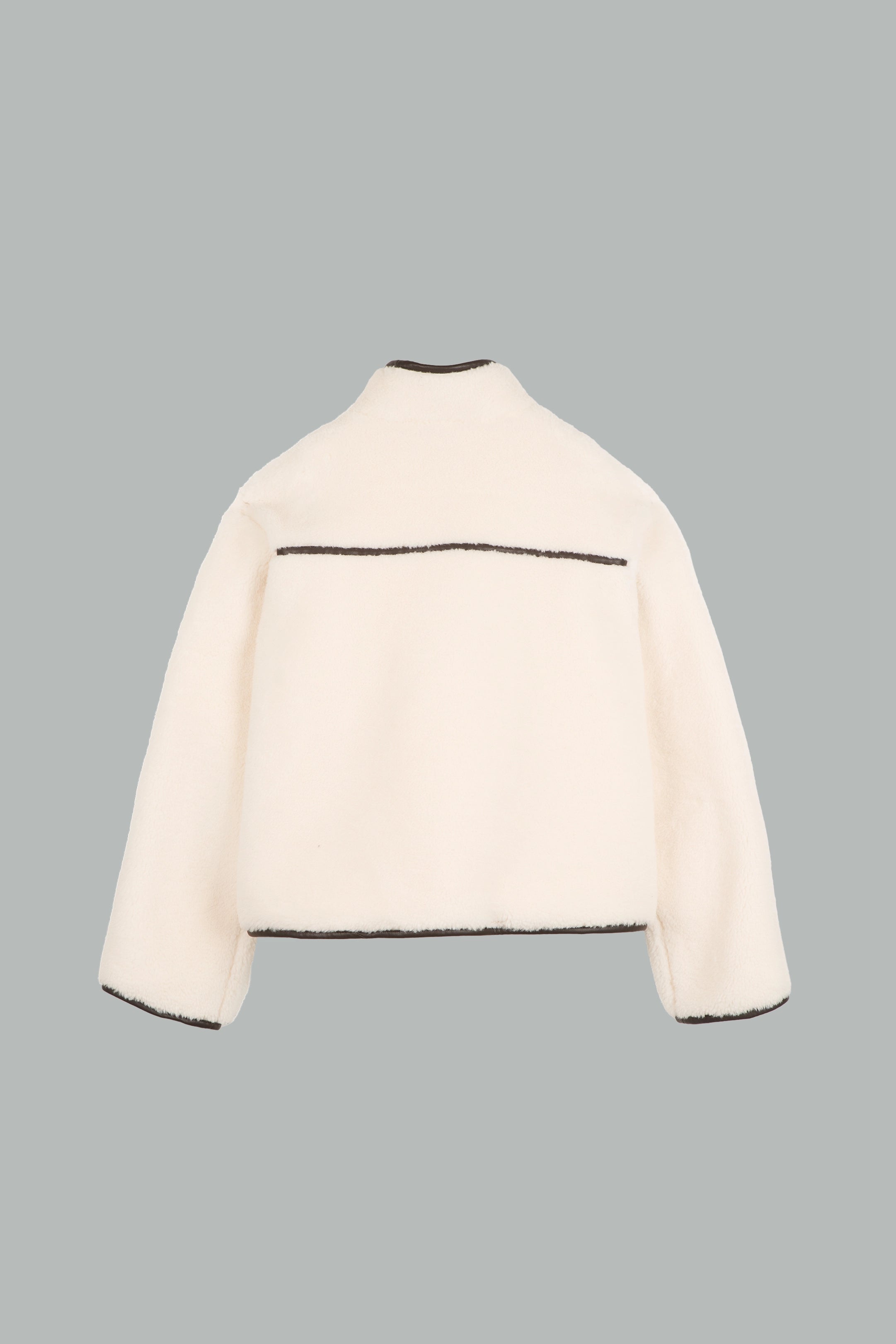 Fleecejacke mit Reißverschluss