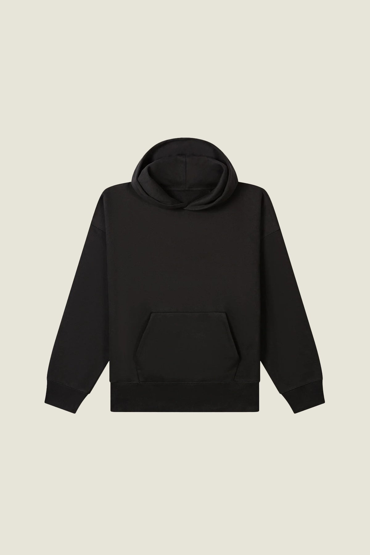 Mesh panel hoodie