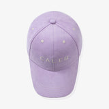 Suede effect cap