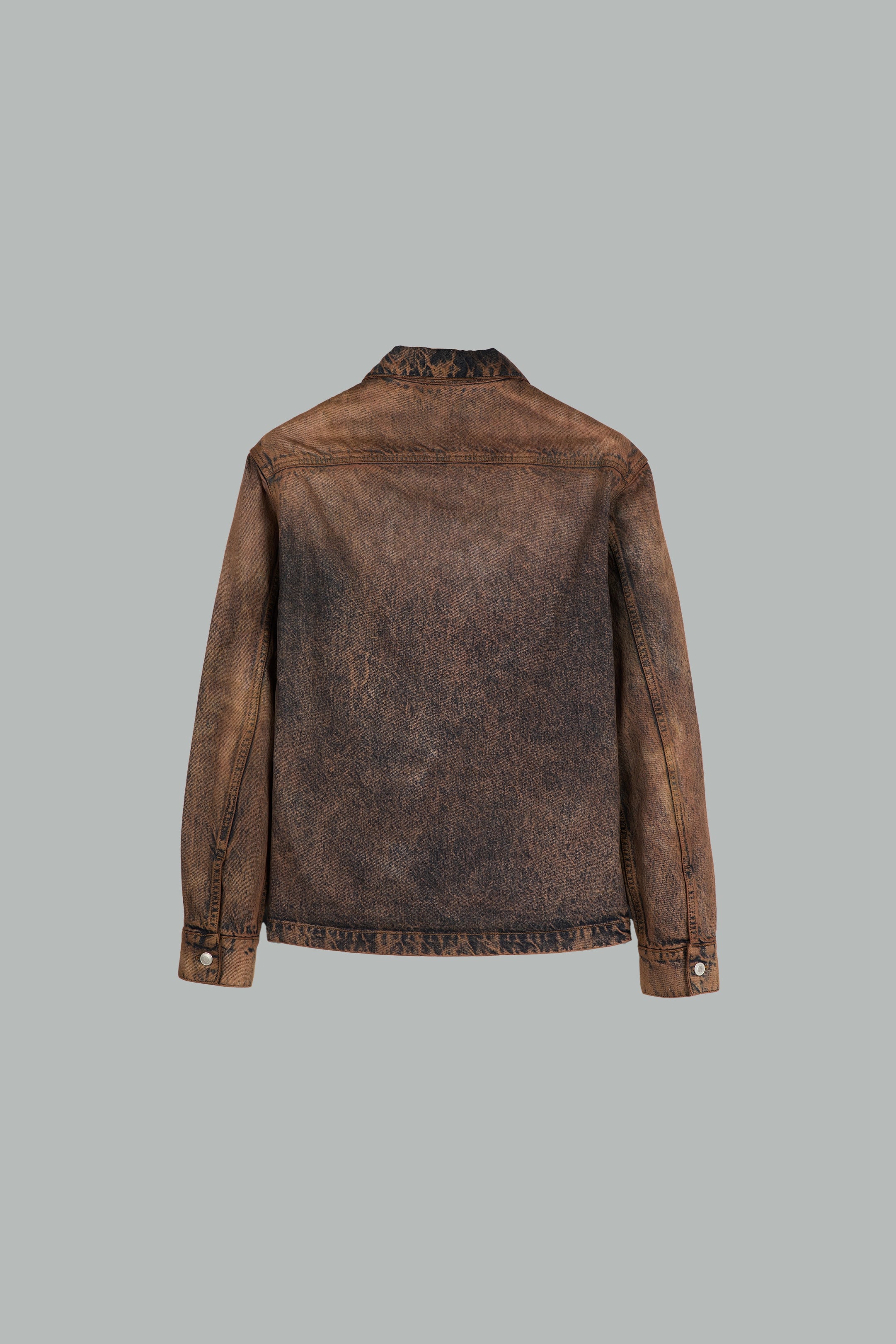 Veste en jean délavé